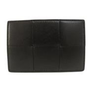 Pre-owned Leather wallets Bottega Veneta Vintage , Black , Dames