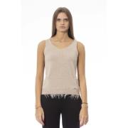 Kleding tanktops Baldinini , Beige , Dames