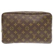 Pre-owned Canvas louis-vuitton-bags Louis Vuitton Vintage , Brown , Da...