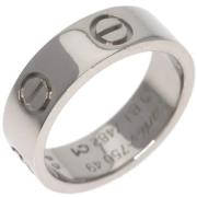 Pre-owned White Gold rings Cartier Vintage , Gray , Dames