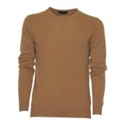 Stijlvolle Sweaters Collectie Daniele Fiesoli , Brown , Heren