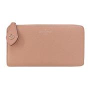 Pre-owned Leather wallets Louis Vuitton Vintage , Pink , Dames