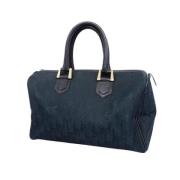 Pre-owned Fabric dior-bags Dior Vintage , Blue , Dames