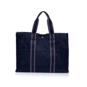 Pre-owned Cotton handbags Hermès Vintage , Black , Dames