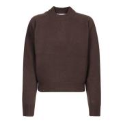 Bruine Gebreide Trui Ronde Hals Sweater IRO , Brown , Dames