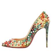 Pre-owned Leather heels Christian Louboutin Pre-owned , Multicolor , D...