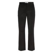 Corduroy Broek met Zakken en Elastaan Department Five , Black , Heren