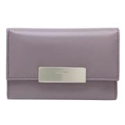 Pre-owned Leather key-holders Prada Vintage , Purple , Unisex