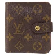 Pre-owned Canvas wallets Louis Vuitton Vintage , Brown , Dames