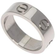 Pre-owned White Gold rings Cartier Vintage , Gray , Dames