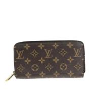 Pre-owned Canvas wallets Louis Vuitton Vintage , Brown , Dames