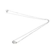 Pre-owned White Gold necklaces Cartier Vintage , Gray , Dames