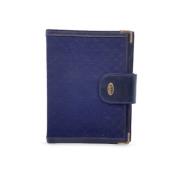 Pre-owned Leather home-office Gucci Vintage , Blue , Dames