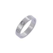 Pre-owned White Gold rings Cartier Vintage , Gray , Dames