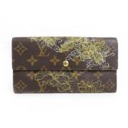 Pre-owned Canvas wallets Louis Vuitton Vintage , Brown , Dames