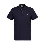 Klassieke Polo Shirt voor Mannen Gant , Blue , Heren