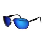 Stijlvolle zonnebrillen geïnspireerd door kastelen Maui Jim , Black , ...