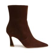 Bruine enkellaarsjes voor dames Stuart Weitzman , Brown , Dames