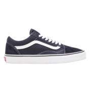 Old Skool Parisian Night & True White Vans , Blue , Heren