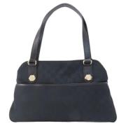 Pre-owned Canvas gucci-bags Gucci Vintage , Black , Dames