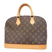 Pre-owned Canvas louis-vuitton-bags Louis Vuitton Vintage , Brown , Da...