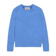 Blauwe Sweaters voor Mannen MC2 Saint Barth , Blue , Dames