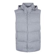 Lichtgrijs Gewatteerd Gebreide Kleding Eleventy , Gray , Heren