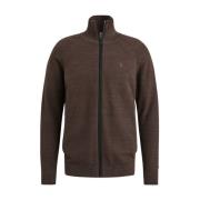 Heather Plated Zip Jacket Ckc2409354 Cast Iron , Brown , Heren