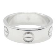 Pre-owned White Gold rings Cartier Vintage , Gray , Dames