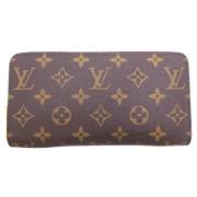 Pre-owned Fabric wallets Louis Vuitton Vintage , Brown , Dames