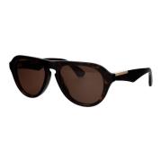 Stijlvolle zonnebril met 0Be4437U model Burberry , Brown , Heren