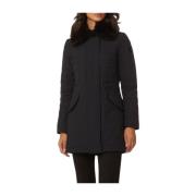 Zwarte Parka Jas Peuterey , Black , Dames