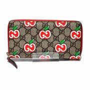 Pre-owned Canvas wallets Gucci Vintage , Beige , Dames