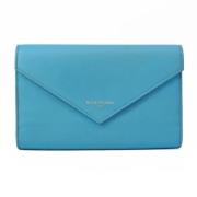 Pre-owned Leather wallets Balenciaga Vintage , Blue , Dames