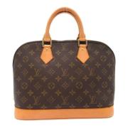 Pre-owned Canvas louis-vuitton-bags Louis Vuitton Vintage , Brown , Da...