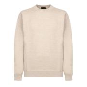 Beige Gebreide Kleding voor Mannen Aw24 Dell'oglio , Beige , Heren