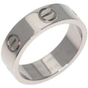 Pre-owned White Gold rings Cartier Vintage , Gray , Dames