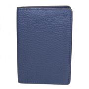 Pre-owned Leather wallets Louis Vuitton Vintage , Blue , Dames