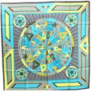 Pre-owned Silk scarves Hermès Vintage , Multicolor , Dames