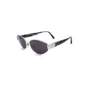 Pre-owned Metal sunglasses Dior Vintage , Gray , Dames