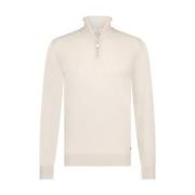 Lux Halfzip Pullover Born With Appetite , Beige , Heren