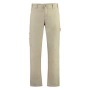 Katoenen Broek met Logoknoop Dickies , Beige , Heren