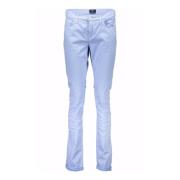 Slim-Fit Cotton Jeans Pant Gant , Blue , Heren