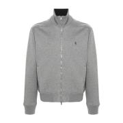 Grijze Jas met Hoge Hals Givenchy , Gray , Heren