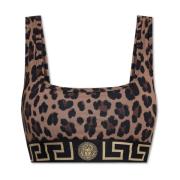 Dierenprint top Versace , Brown , Dames