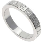 Pre-owned Silver rings Bvlgari Vintage , Gray , Dames