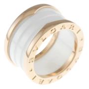 Pre-owned Rose Gold rings Bvlgari Vintage , Yellow , Dames