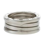 Pre-owned Silver rings Bvlgari Vintage , Gray , Dames