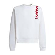 Logo Appliqué Sweater Marni , White , Heren