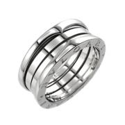 Pre-owned Silver rings Bvlgari Vintage , Gray , Dames